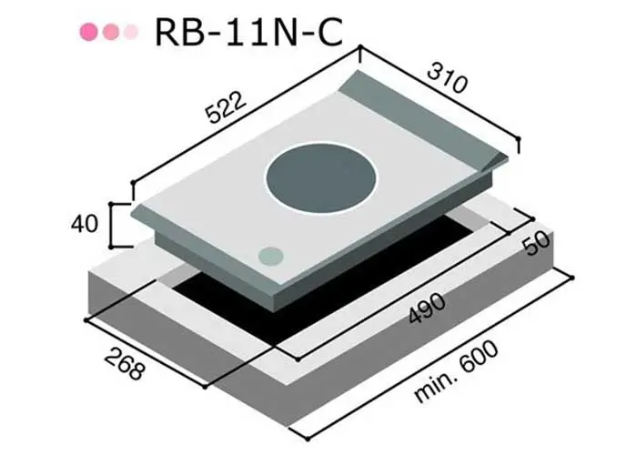 Bếp gas đơn Rinnai RB-11N-C