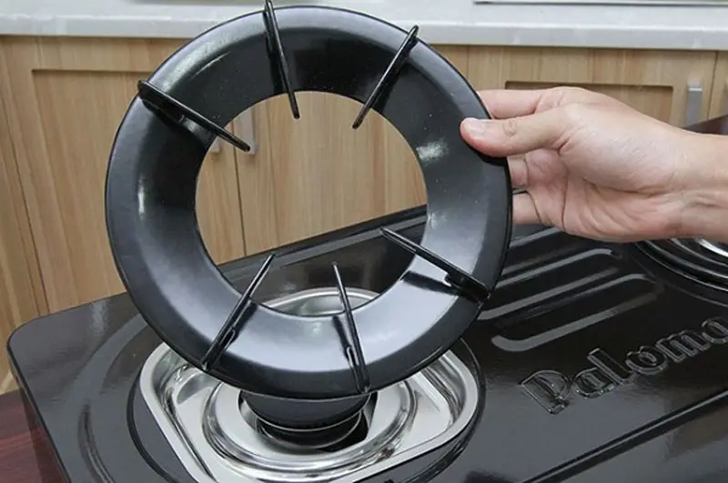 Bếp gas Paloma PA-V72ES chân kiềng thép sơn tĩnh điện siêu cứng, không rỉ sét, chống va đập, chịu lực cao