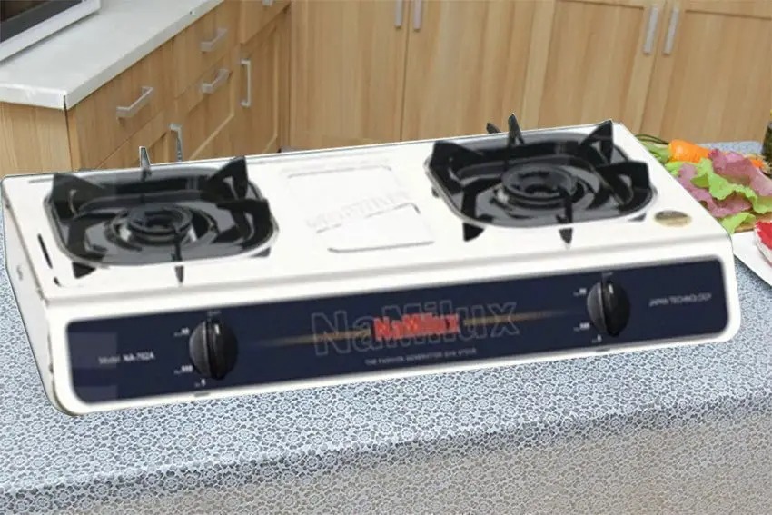 Thiết kế hiện đại, tinh tế của bếp gas đôi Namilux NA-702ASM