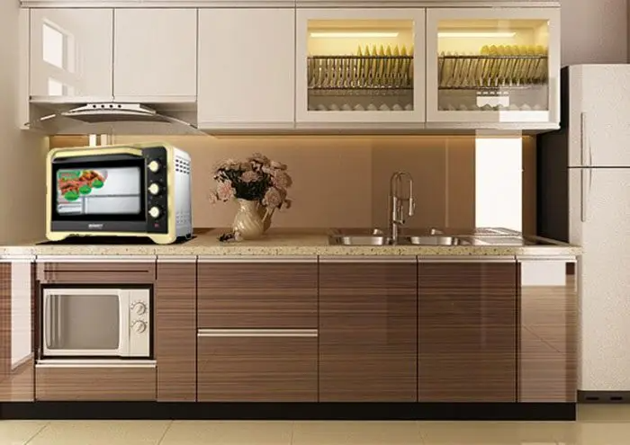 Lò nướng Sanaky VH-359N2D - 1600W 35L Vỏ Inox